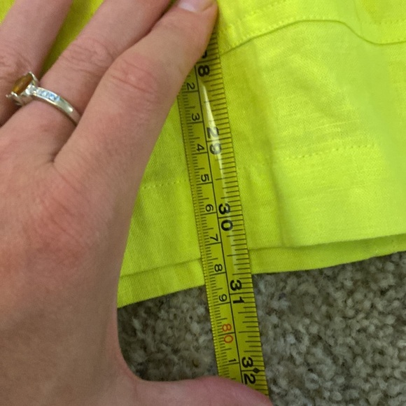 Solid & Striped Women’s The Beach Linen Single-Button Blazer in Neon Size M - Picture 7 of 9